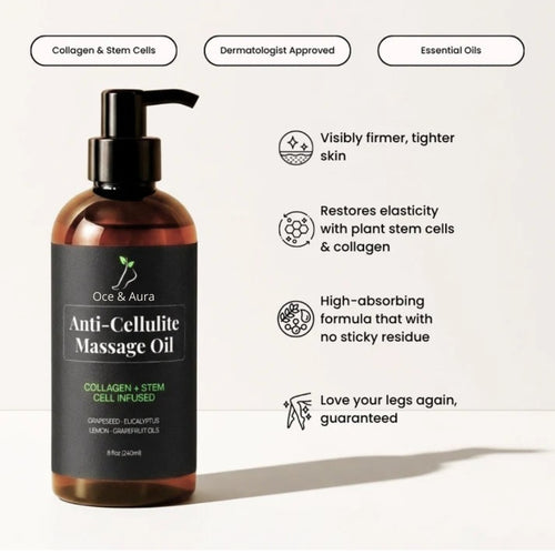 Oce & Aura Anti-Cellulite Massage Oil
