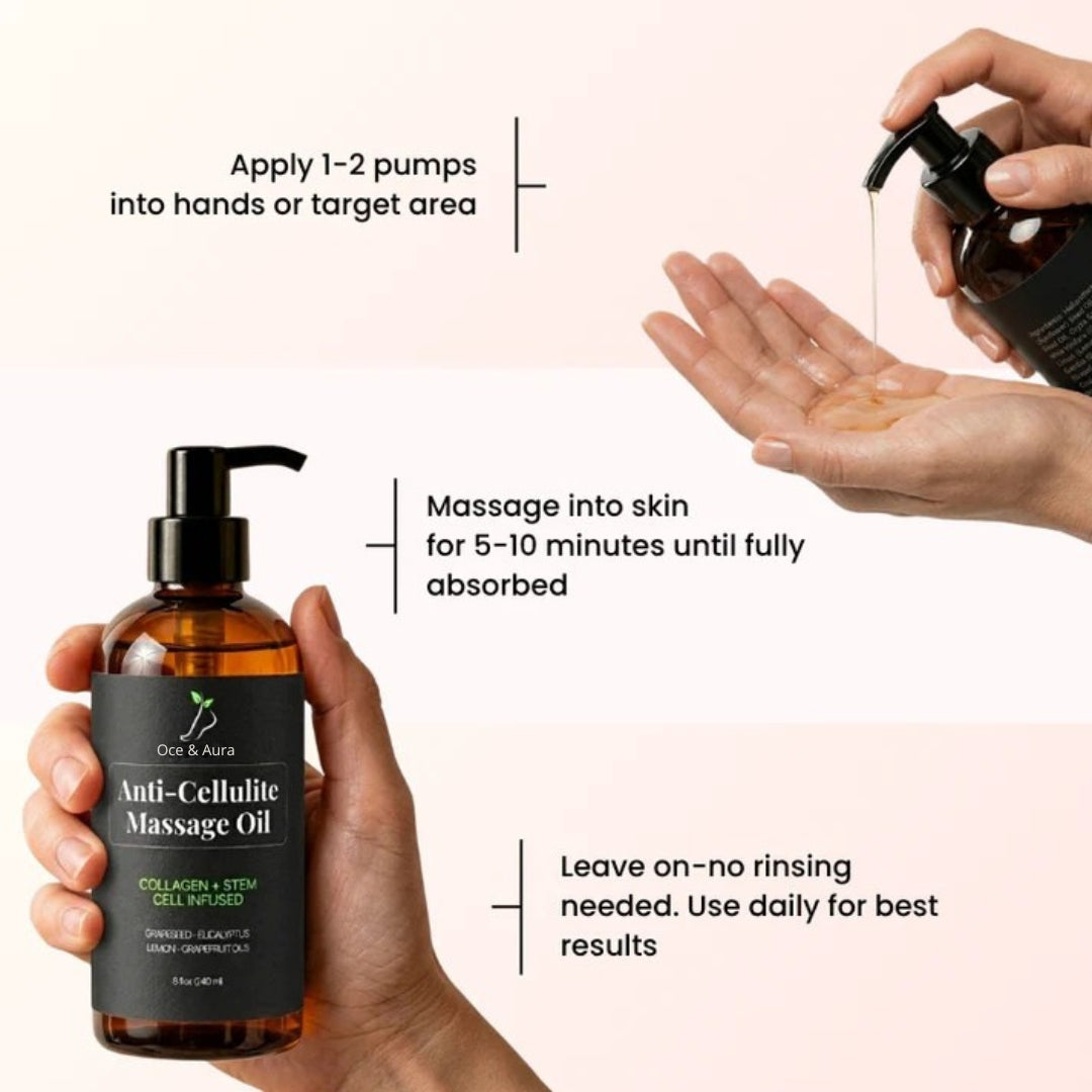 Oce & Aura Anti-Cellulite Massage Oil